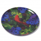 Preview: Gangzai round Tray, Junglkoi paint Lacquer multicolor, side